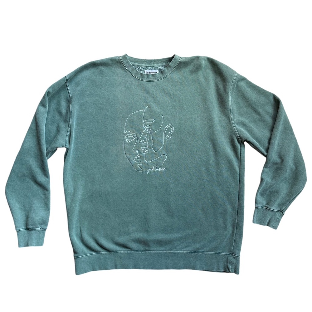 goodhuman Green Sweatshirt‎ Sz XXL